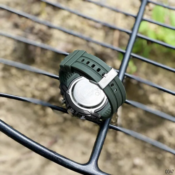 Мужские часы Sanda 6008 Green-Black фото 8