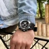 Мужские часы Sanda 6008 Black-Silver фото 7