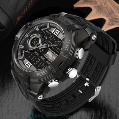 Чоловічий годинник Sanda 6015 All Black
