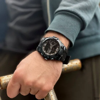 Чоловічий годинник Sanda 6015 All Black