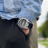 Мужские часы Sanda 6015 Black-Silver фото 5