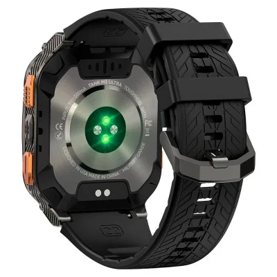 Тактические Умные Часы Kospet TANK M3 ULTRA Black + GPS, Спортивные Режимы, Водозащита, Звонки