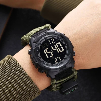 Чоловічий годинник Skmei 1845NAG Army Green