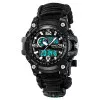Чоловічий годинник Skmei 1283NBK Black фото 3