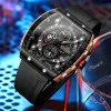 Чоловічий годинник Curren 8442 Gold-Black фото 3