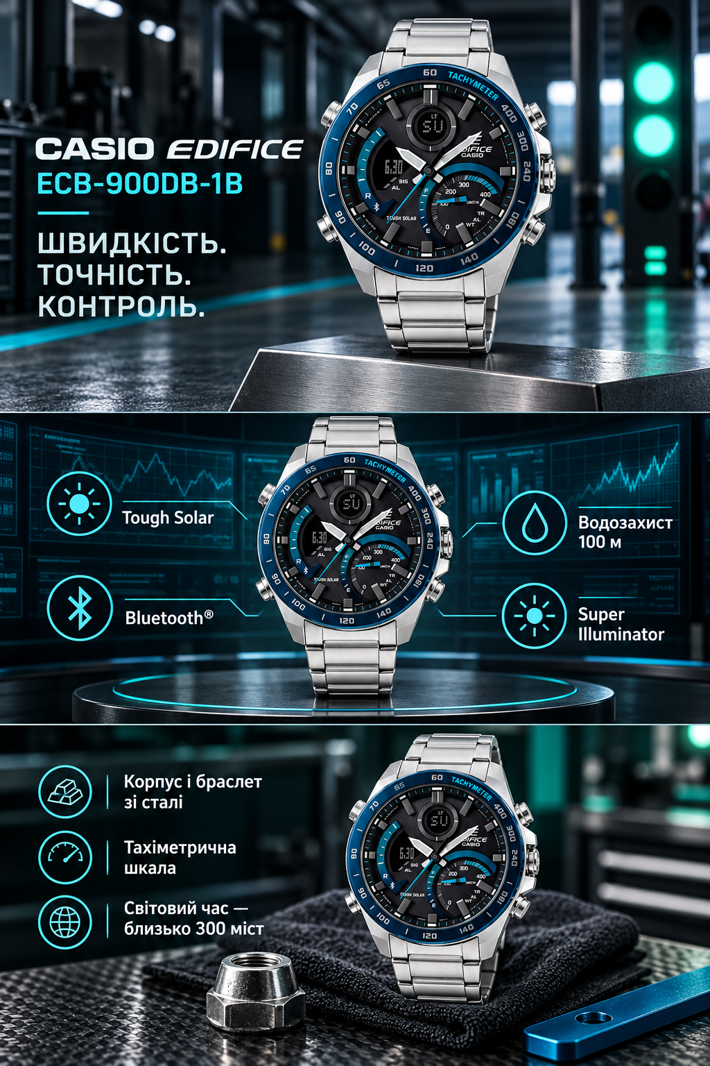 Casio Edifice ECB-900DB-1B