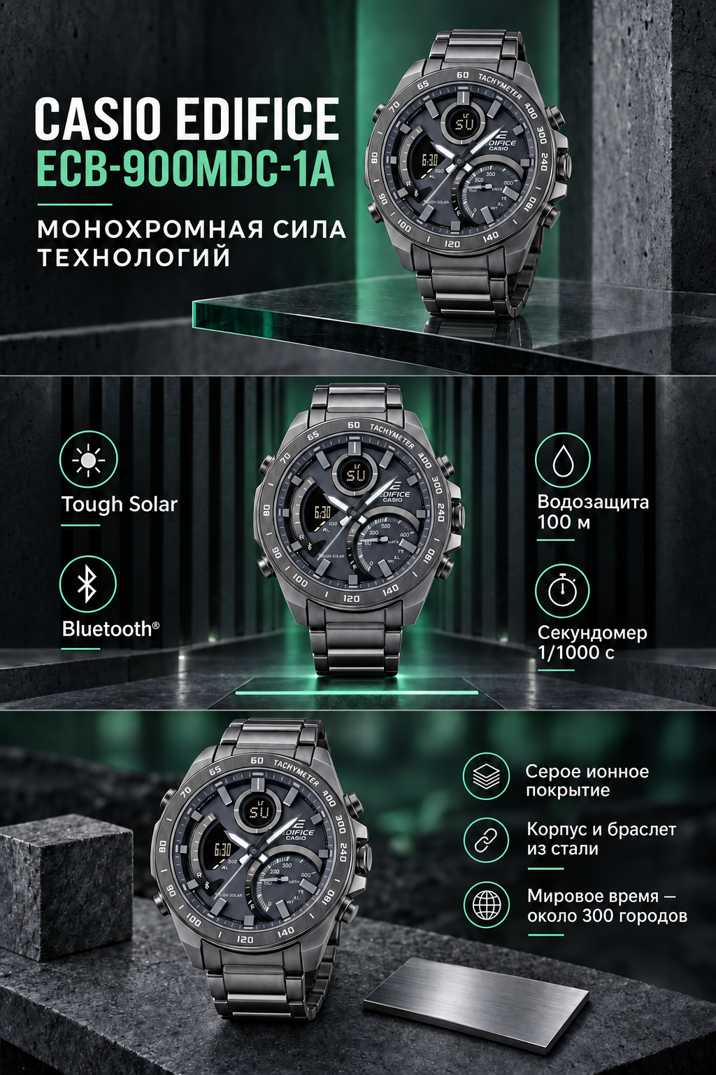 Casio Edifice ECB-900MDC-1A