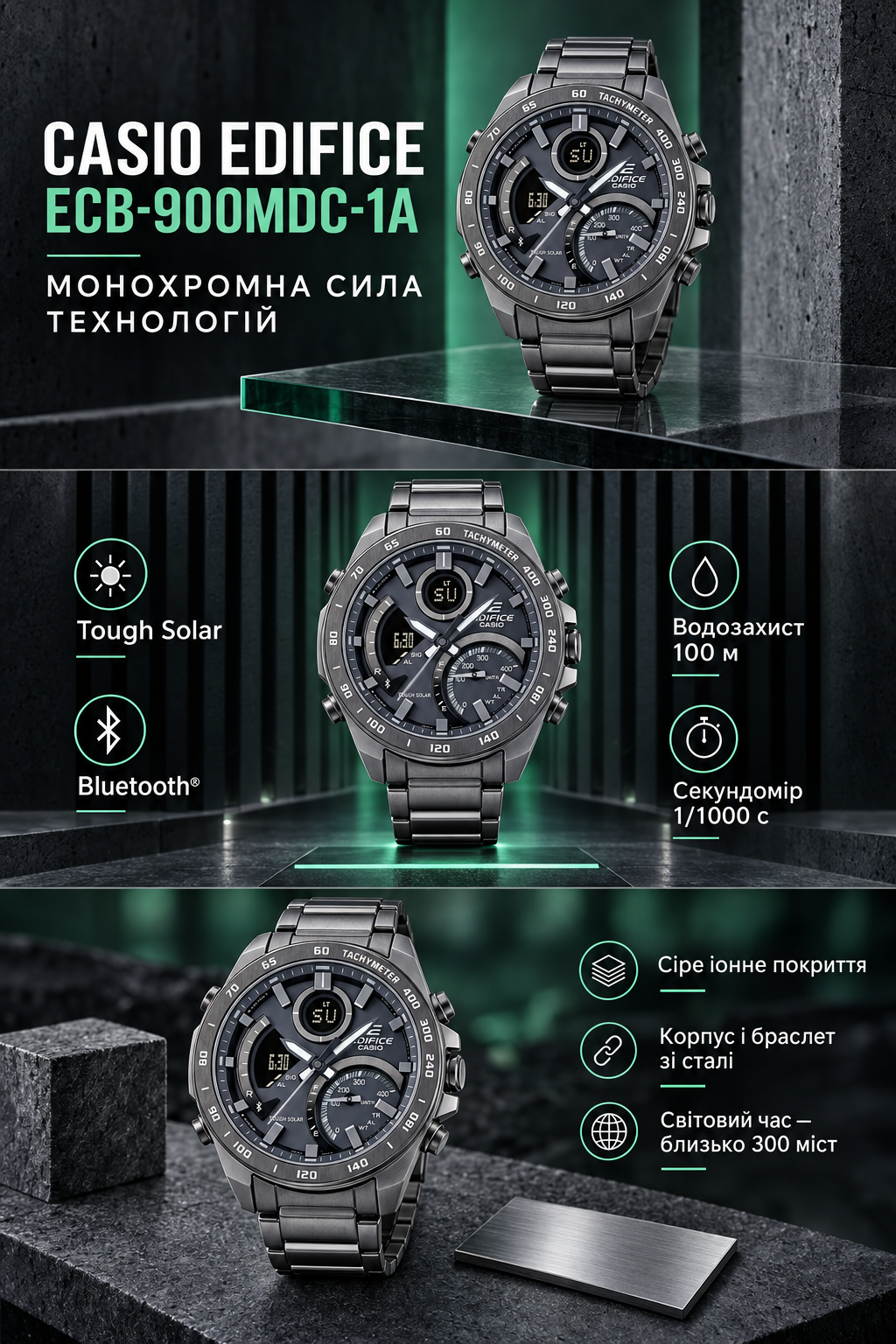 Casio Edifice ECB-900MDC-1A