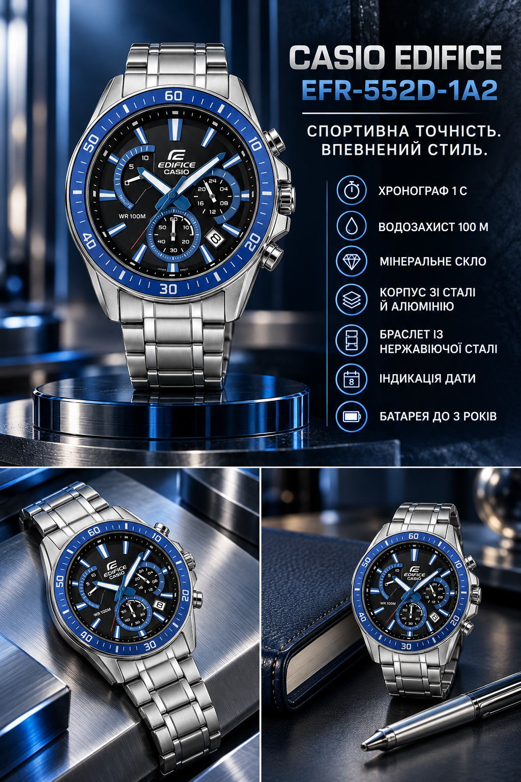Casio Edifice EFR-552D-1A2