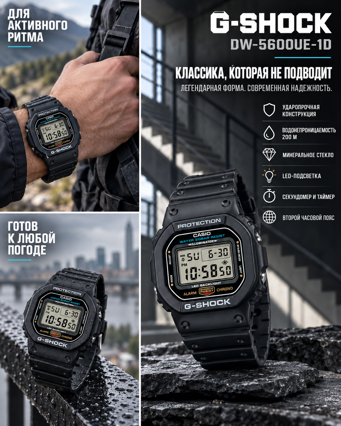 Casio G-SHOCK DW-5600UE-1D