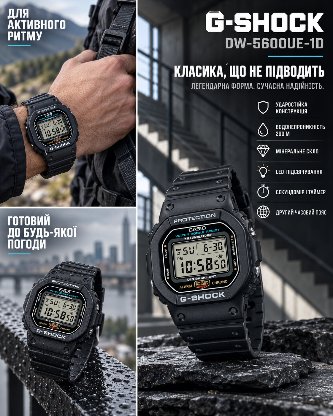 Casio G-SHOCK DW-5600UE-1D