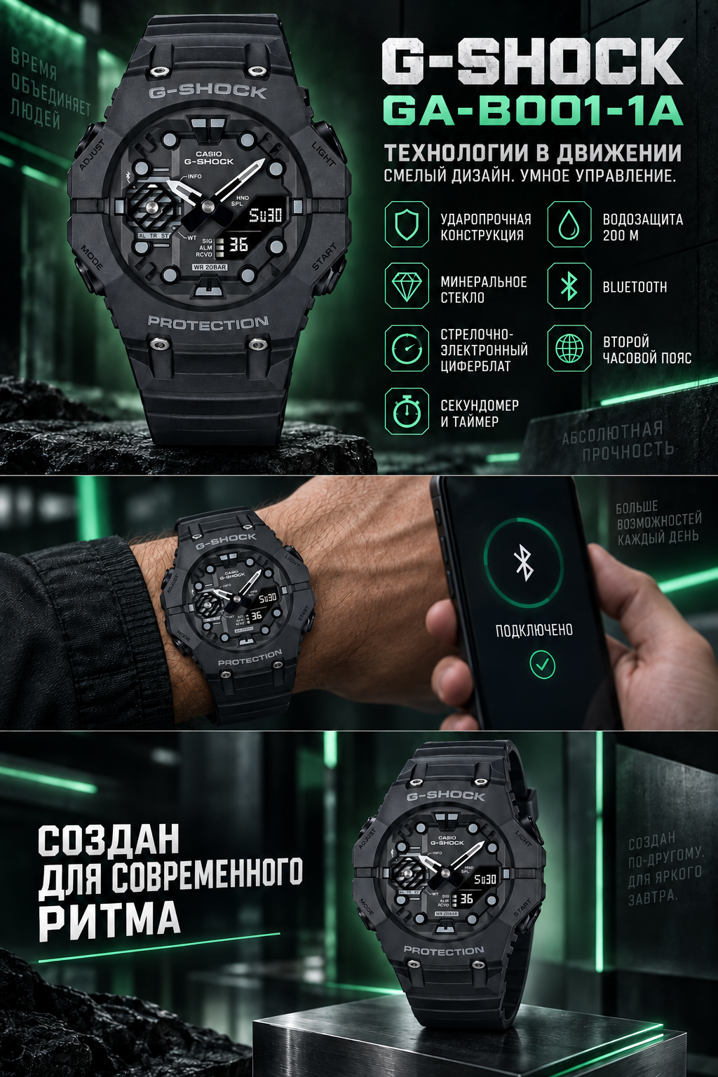 Casio G-SHOCK GA-B001-1A