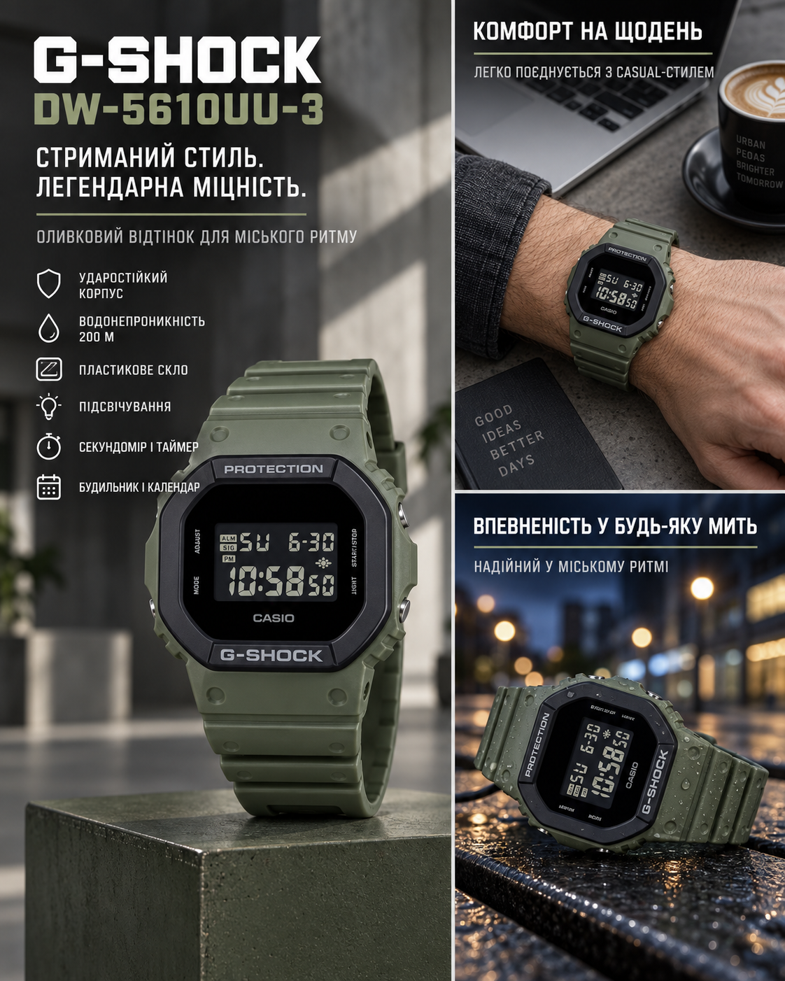 Casio G-SHOCK DW-5610UU-3