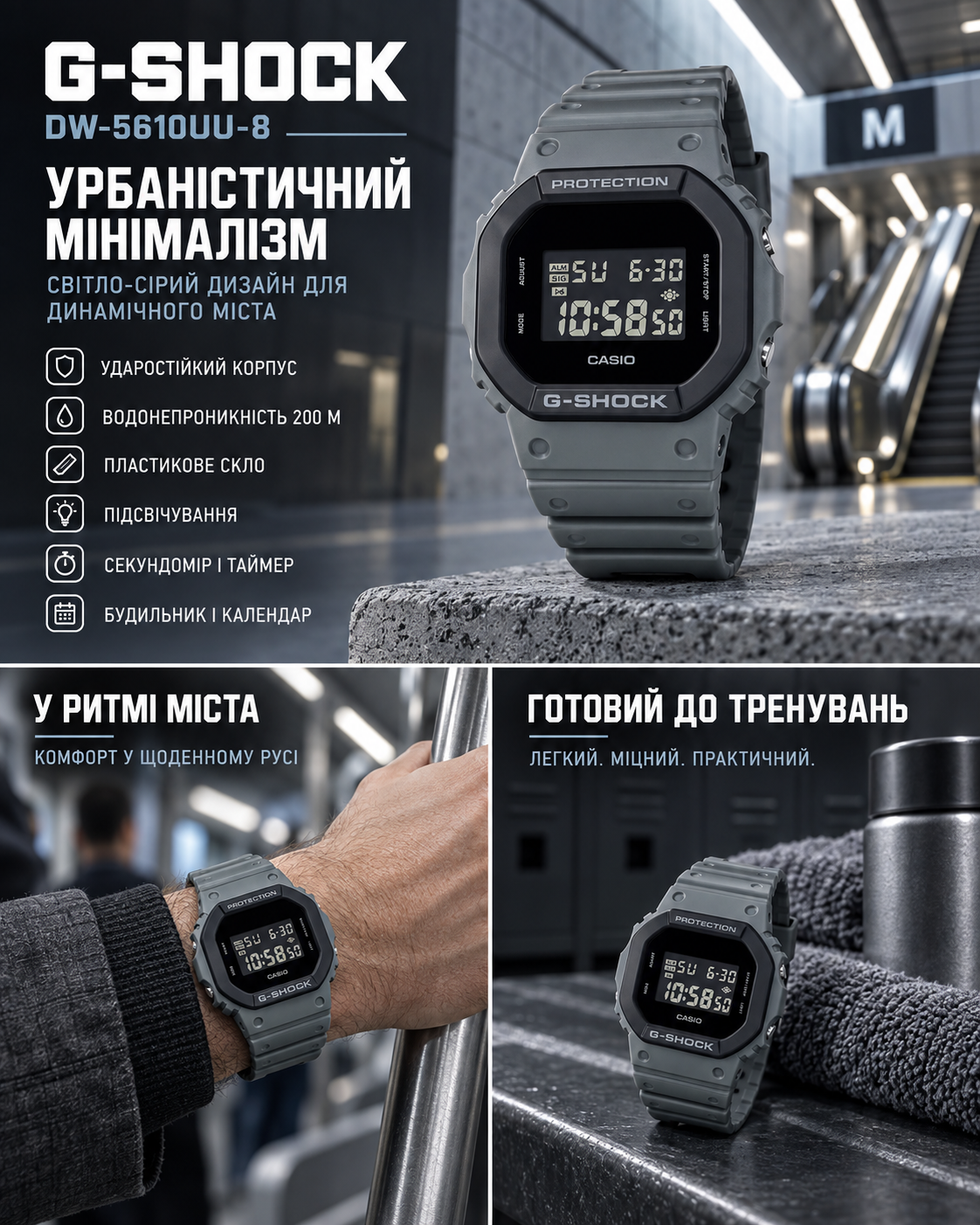 Casio G-SHOCK DW-5610UU-8