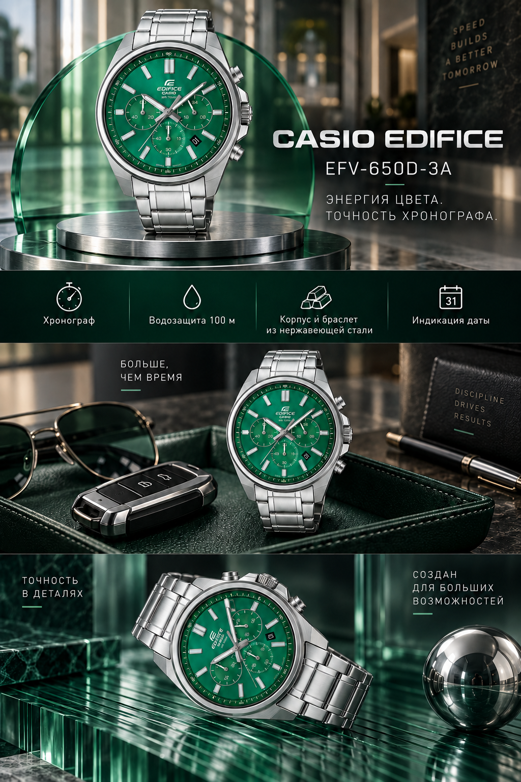 Casio Edifice EFV-650D-3A