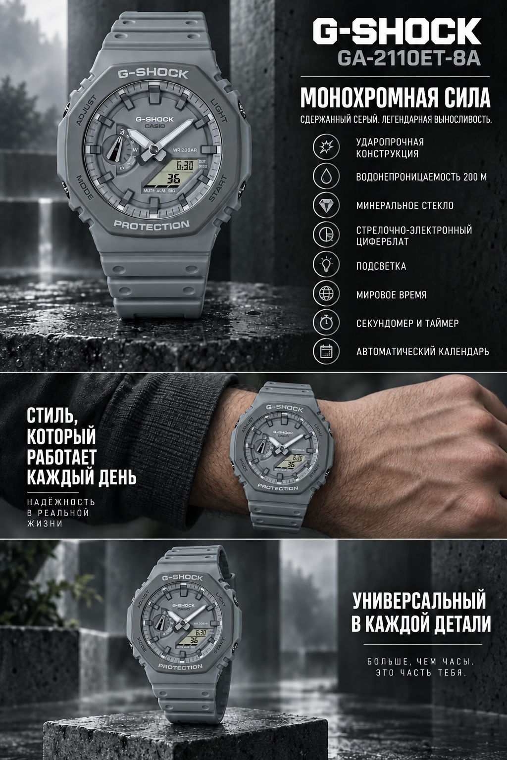 Casio G-Shock GA-2110ET-8A