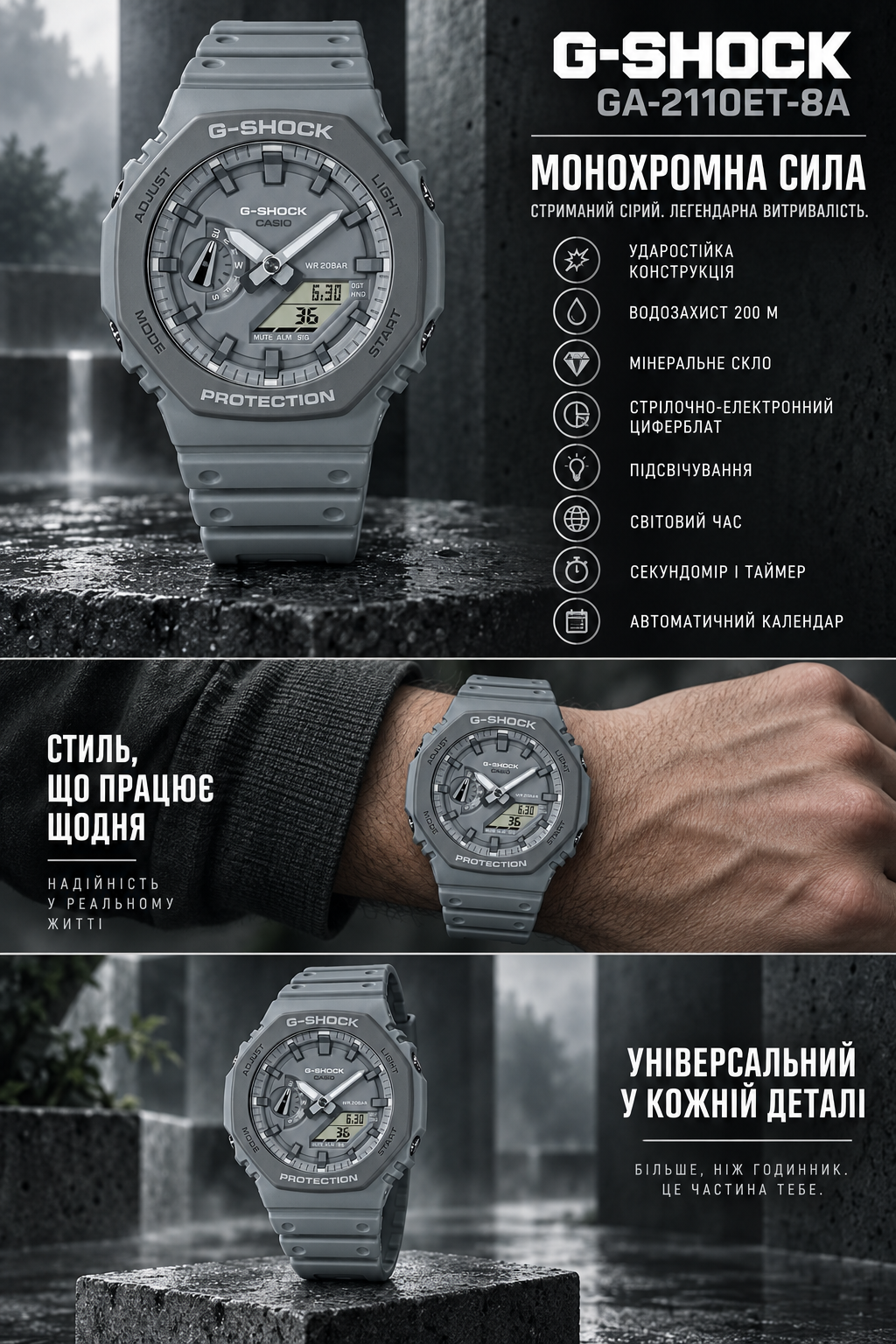 Casio G-Shock GA-2110ET-8A