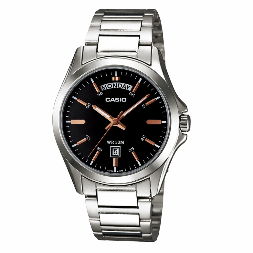 老GUY 品 ⌚Купить Мужские часы Casio MTP-1370D-1A2 за 3 246 грн в ABTIME