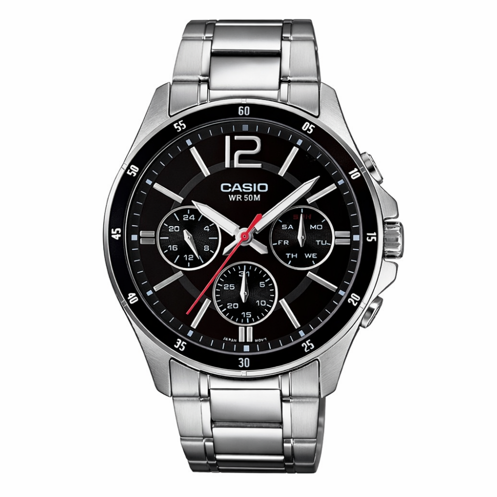 ⌚Купити Чоловічий годинник Casio MTP-1374D-1A за 5 400 грн в