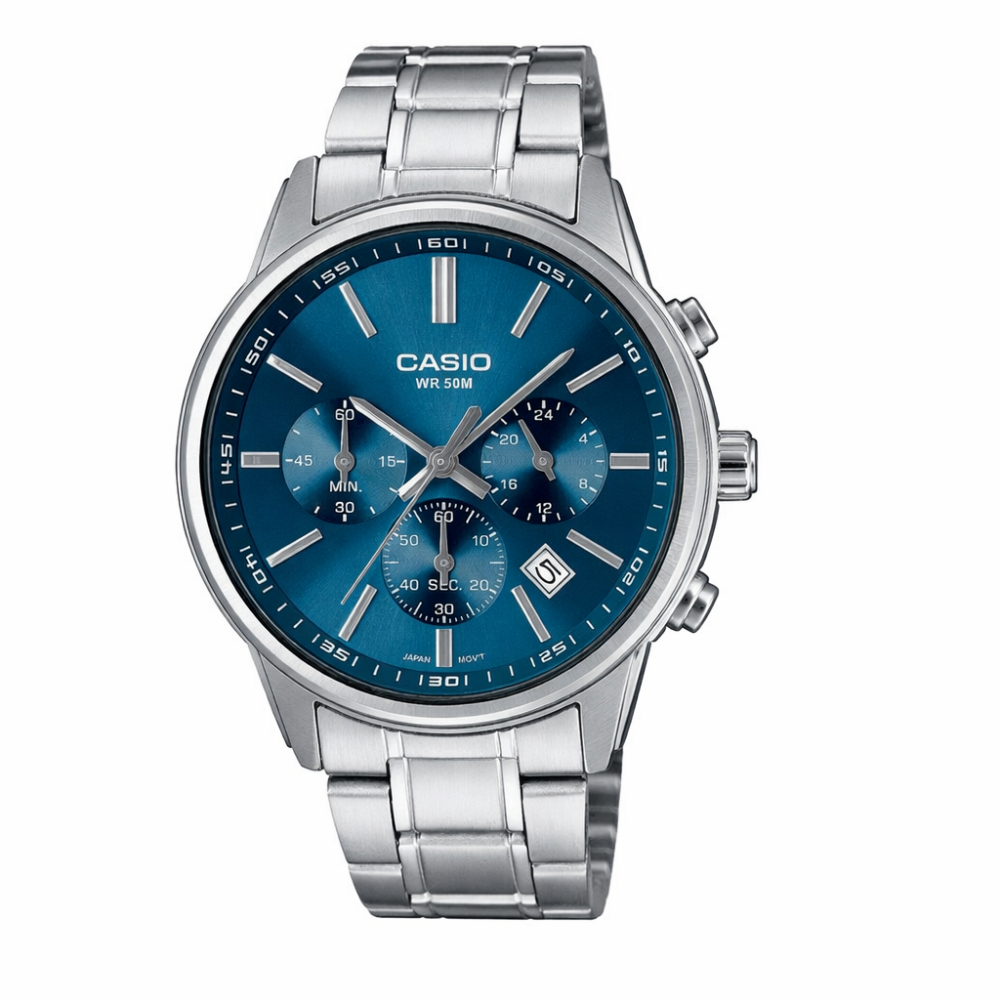⌚Купить Мужские часы Casio MTP-E515D-2A1 за 7 110 грн в ABTIME