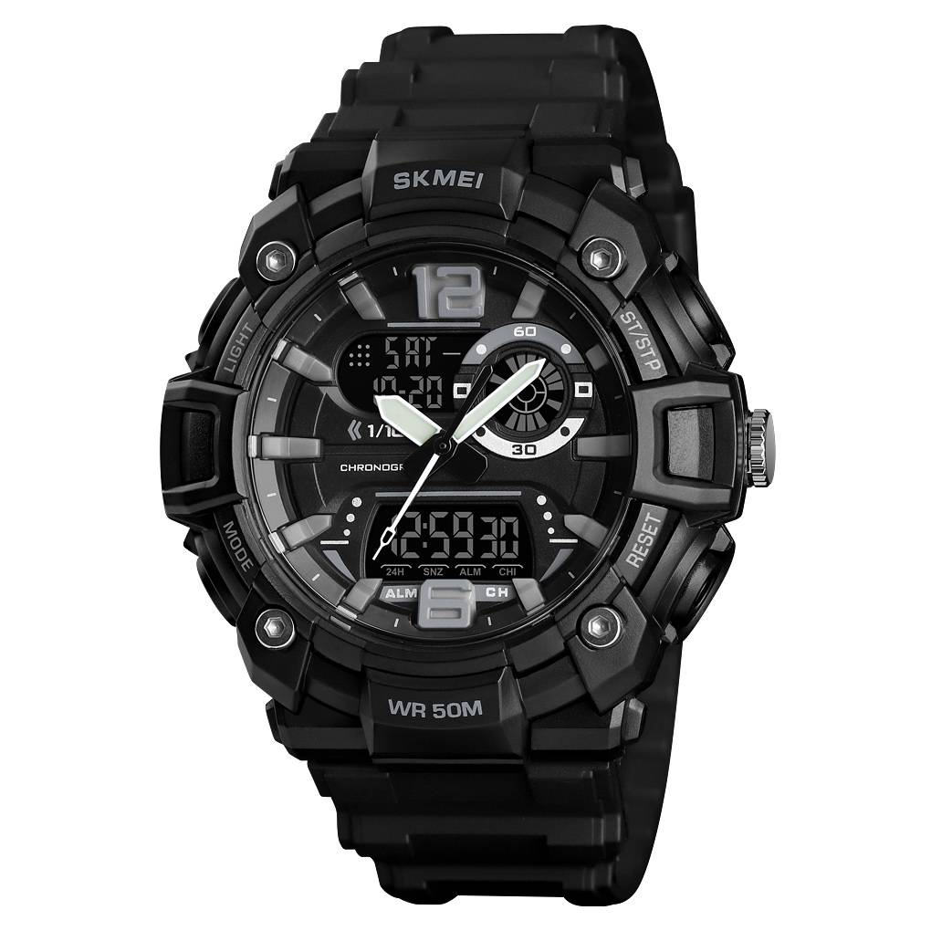⌚Купити Чоловічий годинник Skmei 1529BK Black за 755 грн в ABTIME